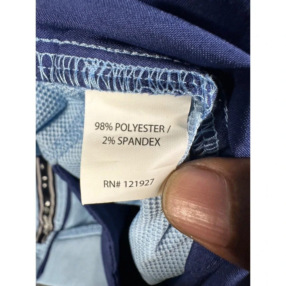 Johnnie-O Sterling Mens Golf Shorts Light Blue Stretch‎ JMSH1070 Size 36